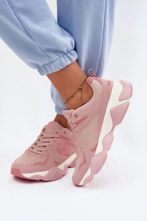 Heren sneakers LOTTO INANY 2401530 roze kleur