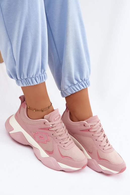 Heren sneakers LOTTO INANY 2401530 roze kleur