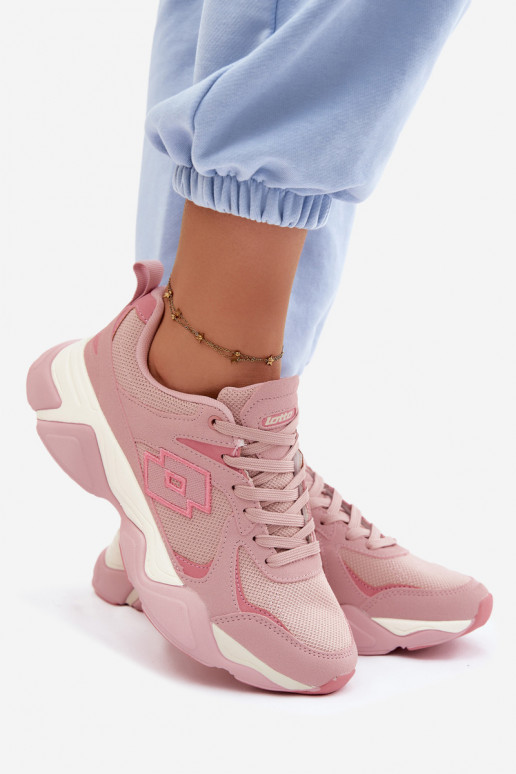 Heren sneakers LOTTO INANY 2401530 roze kleur