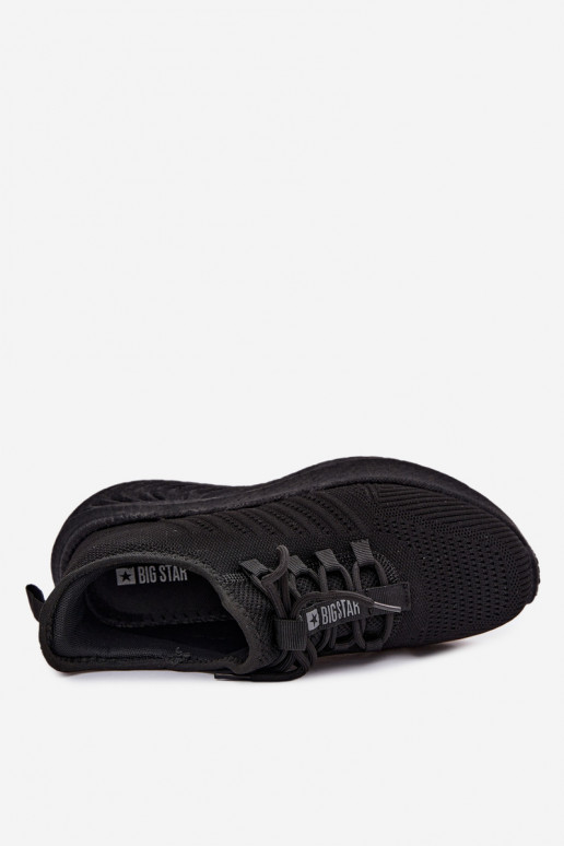 Instap sportschoenen voor dames Big Star UU274057 in zwarte kleur