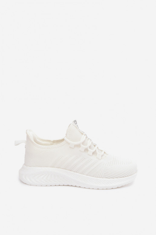 Instap sportschoenen voor dames Big Star UU274056 in witte kleur