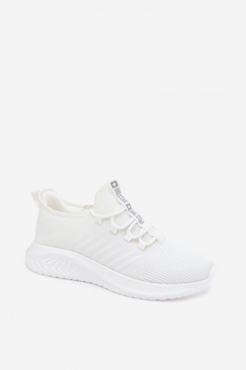 Witte heren sportschoenen Big Star UU174004