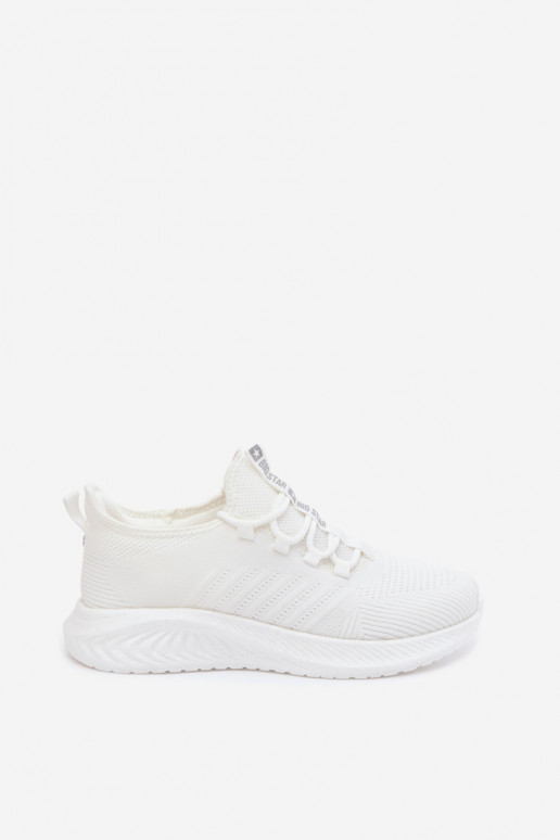 Witte heren sportschoenen Big Star UU174004