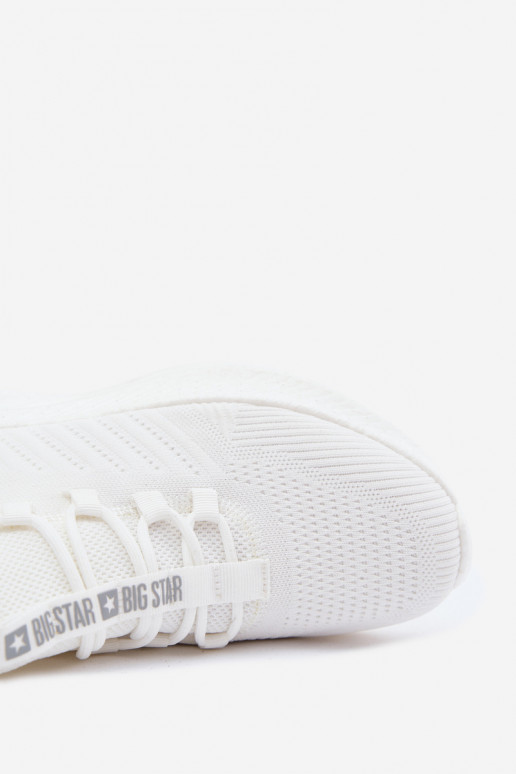 Witte heren sportschoenen Big Star UU174004