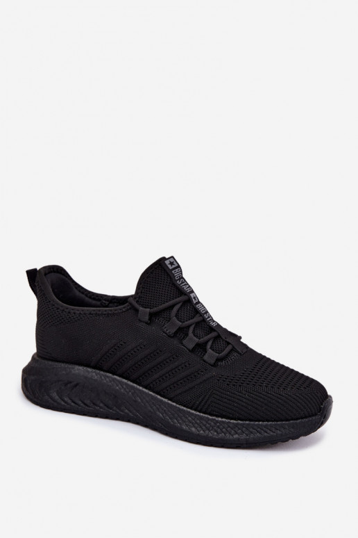Zwarte heren sportschoenen Big Star UU174003