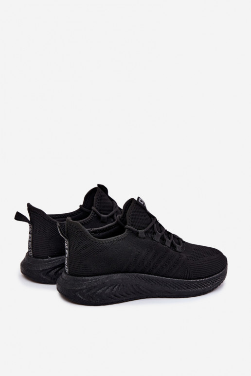 Zwarte heren sportschoenen Big Star UU174003