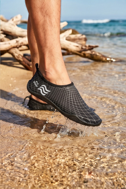 Waterdichte herenschoenen PROWATER PRO-24-48-054M zwarte kleur