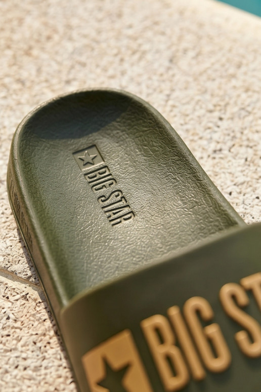 Groene heren slippers "Big Star SS174360"