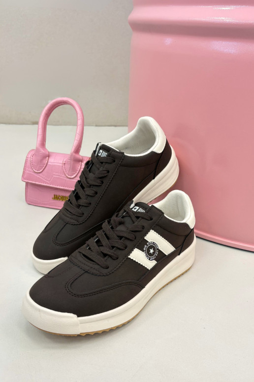 Sportieve schoenen voor dames Big Star UU274024 w kolorze czekoladowym