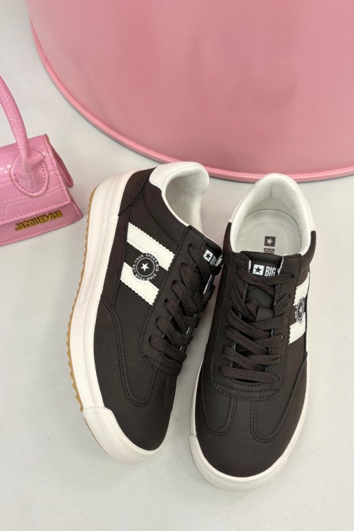 Sportieve schoenen voor dames Big Star UU274024 w kolorze czekoladowym