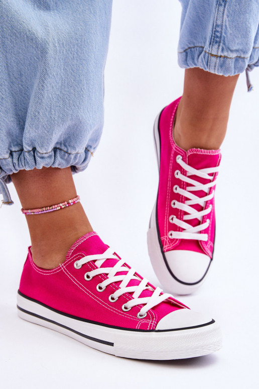 Klassieke lage dames sneakers in roze Vegas