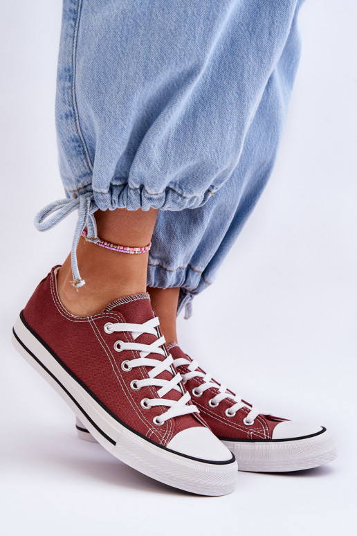 Klassieke lage dames sneakers in bruin Vegas