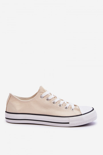 Klassieke lage dames sneakers in ivoor Vegas 2