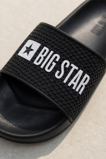 Heren slippers Big Star JJ174505 zwarte 2