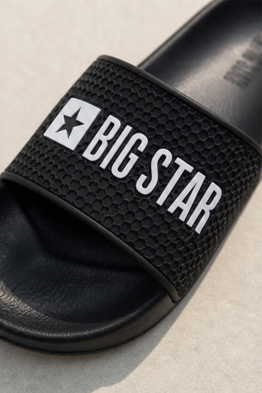Heren slippers Big Star JJ174505 zwarte