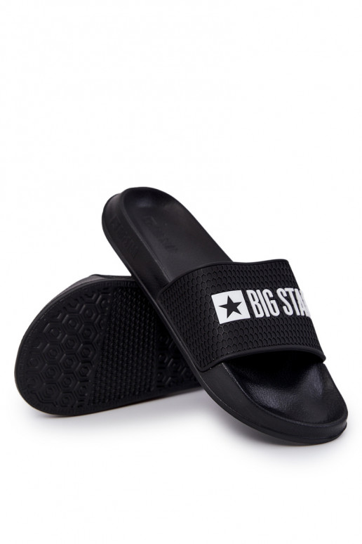 Heren slippers Big Star JJ174505 zwarte