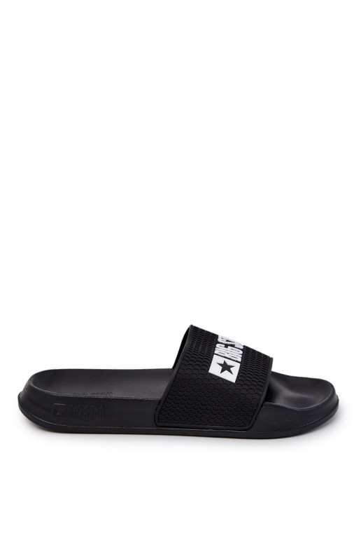 Heren slippers Big Star JJ174505 zwarte