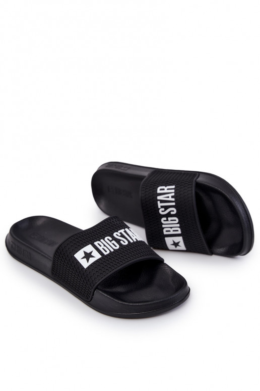 Heren slippers Big Star JJ174505 zwarte