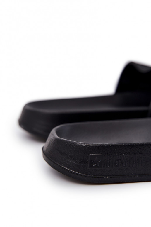 Heren slippers Big Star JJ174505 zwarte
