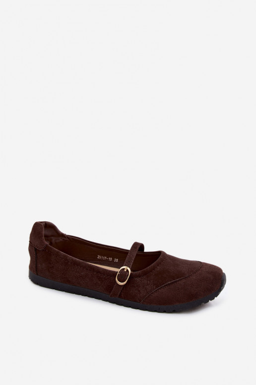 Ballerinas Sportieve stijl met riemen CzekoladoIne Charmy