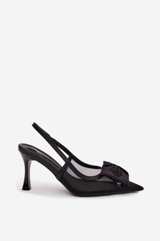 Gaas sandalen met ornamenten met hakken Typu Klepsydra zInart Jasmina