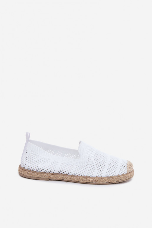 Ajuinen witte espadrilles Candessa
