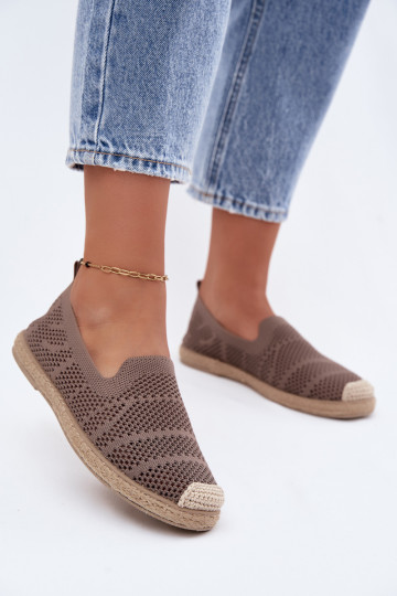 Ajuinen kaki espadrilles Candessa