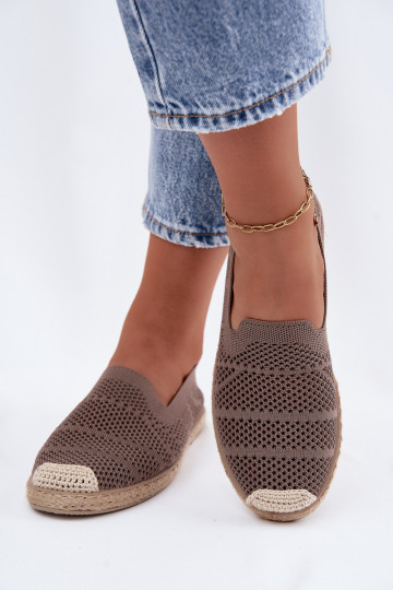 Ajuinen kaki espadrilles Candessa 2