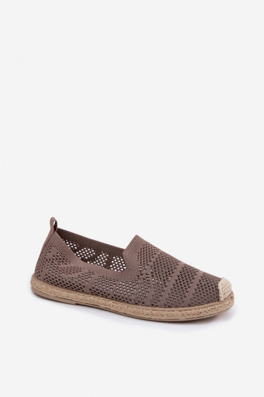 Ajuinen kaki espadrilles Candessa