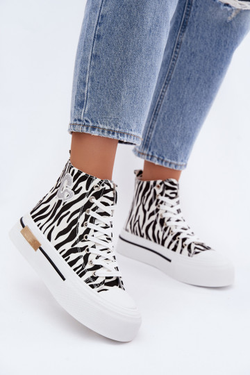 Casual schoenen met platform Zebra Meloria 2