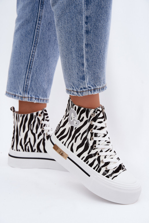 Casual schoenen met platform Zebra Meloria