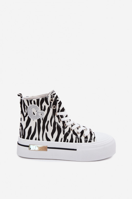 Casual schoenen met platform Zebra Meloria