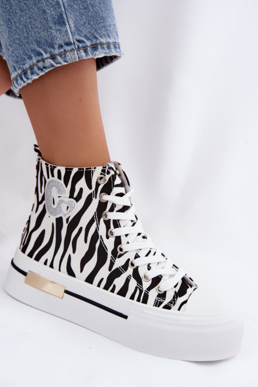 Casual schoenen met platform Zebra Meloria