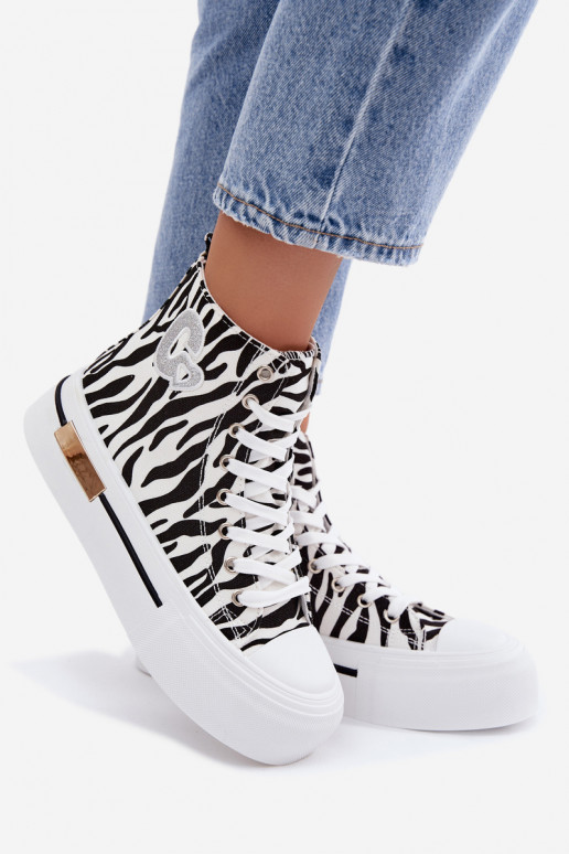 Casual schoenen met platform Zebra Meloria