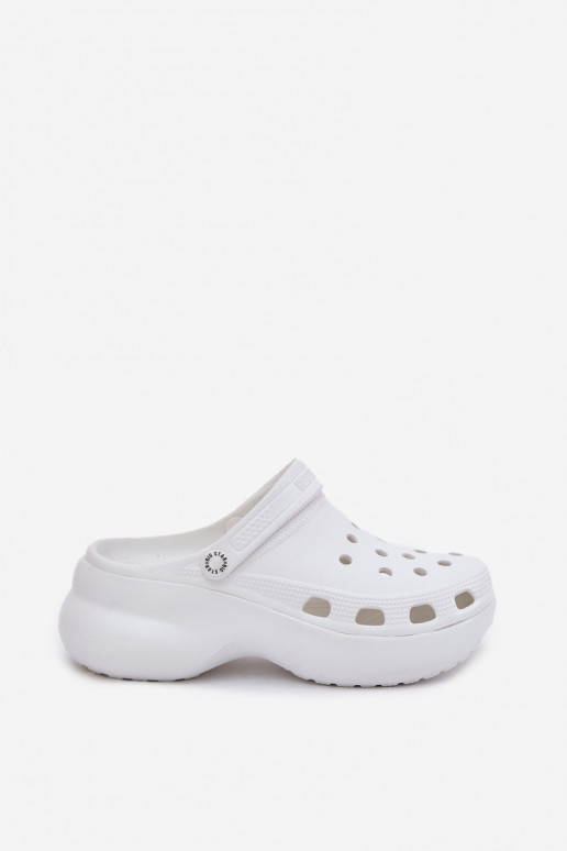 Dameslippers met trendy chunky zolen Big Star RR274A119 wit