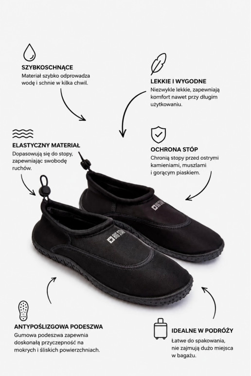 schoenen zwarte kleur Big Star NN174752