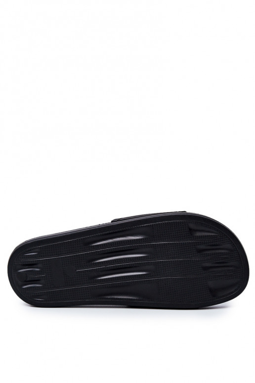 Pantoffels Big Star Rubber zwarte kleur DD174690