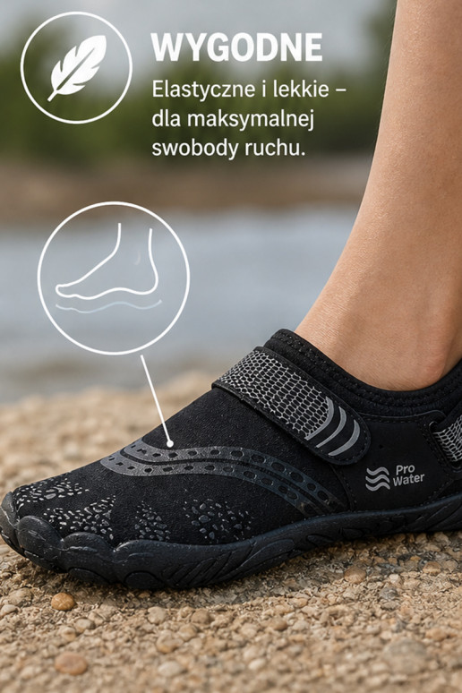 PROINATER PRO-26-48-118M heren waterdichte schoenen in zwart