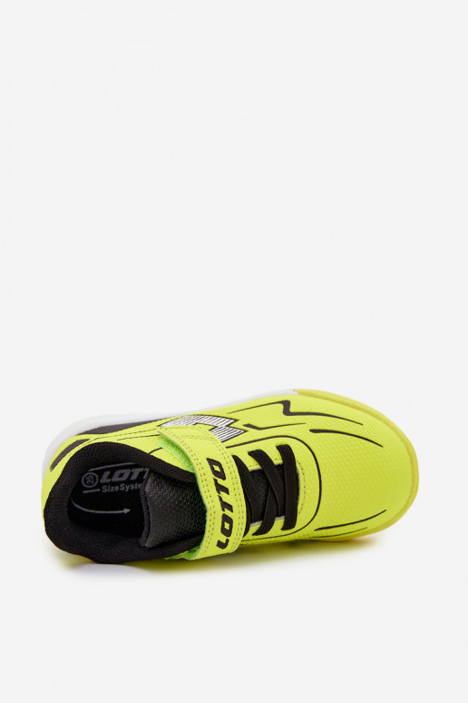Kinder sneakers LOTTO KOBALTO in geel