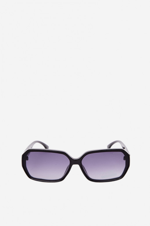 Dames zonnebril met UV-filter zwarte kleur