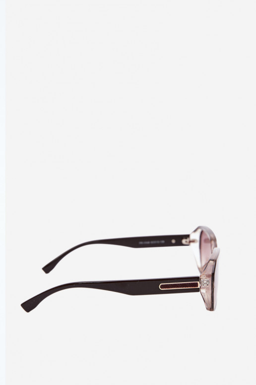 Dames zonnebril met UV-filter tmavohnede kleur