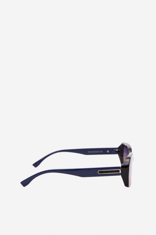 Dames zonnebril met UV-filter donkerblauwe kleur