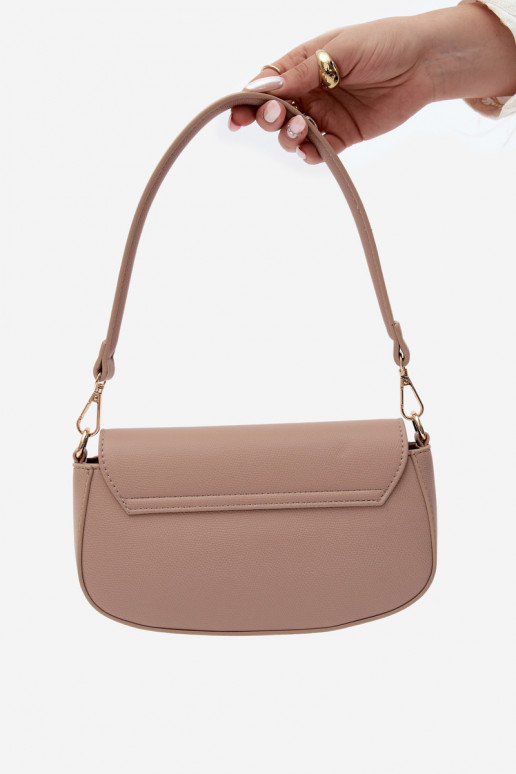 Kleine tas van faux leather ivoor Acacia