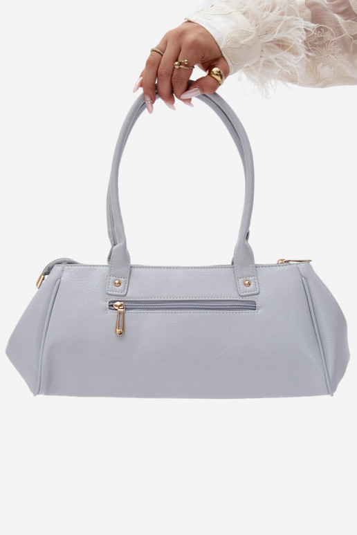 Handtas van faux leather blauw Muni