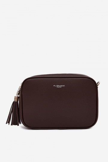 Postbode tas in chocolade kunstleer Daily