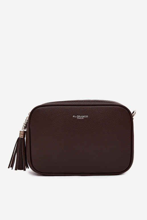 Postbode tas in chocolade kunstleer Daily