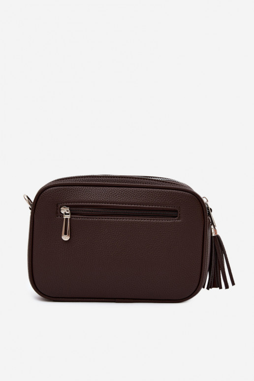 Postbode tas in chocolade kunstleer Daily