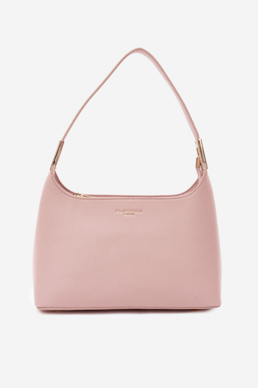 Handtas van faux leather in roze Gretta