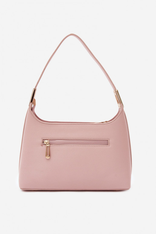 Handtas van faux leather in roze Gretta