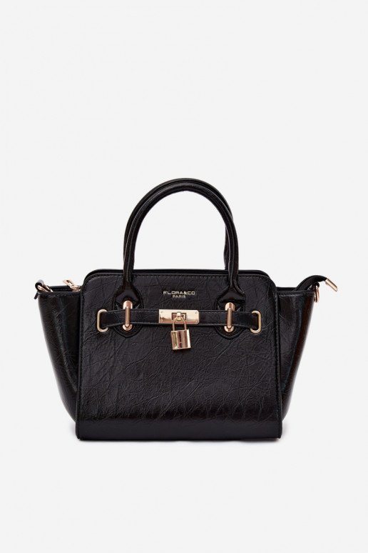 Type tas van faux leather in zwart Odelia